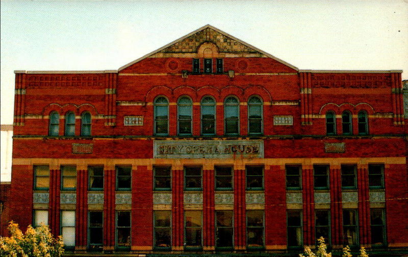 City Opera House - Vintage Postcard